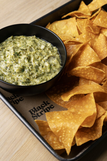 Spinach Artichoke Dip (Served with Tortilla Chips)